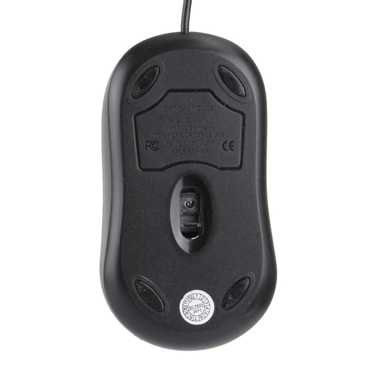 1200DPI USB Optical Mouse(Black)