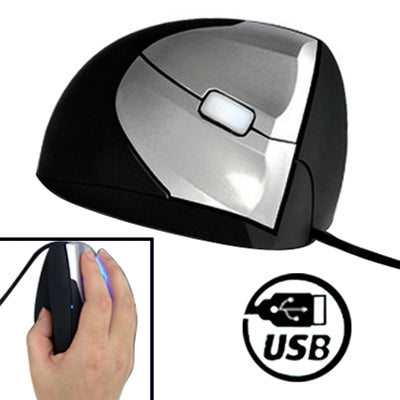 Vertical Optical Mouse, Plug and Play