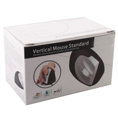 Vertical Optical Mouse, Plug and Play