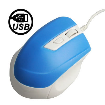 1600dpi USB Optical Mouse (Baby Blue)