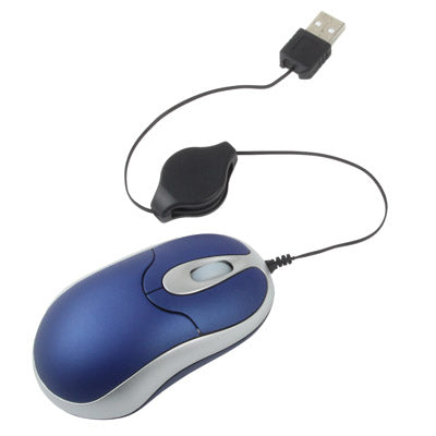 Retractable Mouse (Dark Blue)