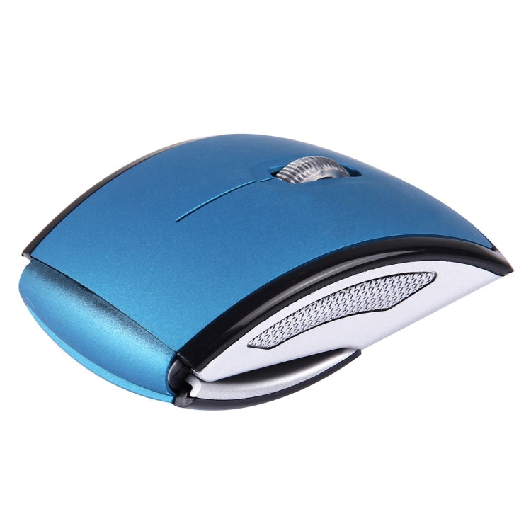 Wireless 2.4GHz 800-1200-1600dpi Snap-in Transceiver Folding Wireless Optical Mouse / Mice