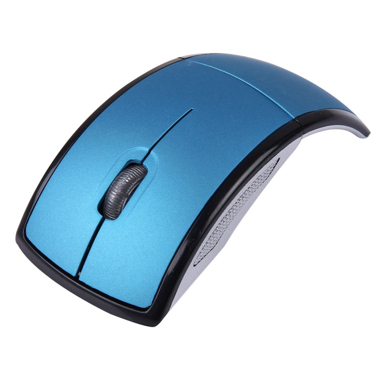 Wireless 2.4GHz 800-1200-1600dpi Snap-in Transceiver Folding Wireless Optical Mouse / Mice
