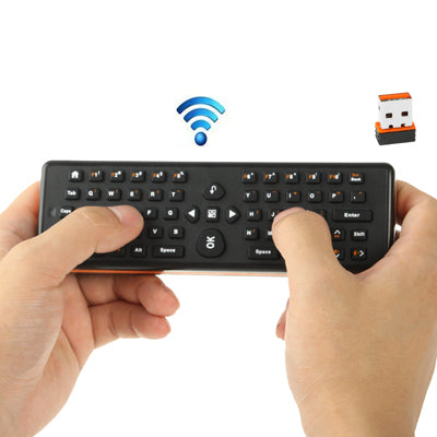 EA-02 2 in 1 2.4GHz Wireless Air Mouse + Keyboard for PC / TV / Media Player / Android TV BOX, Size: 161 x 51 x 20mm