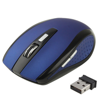 2.4 GHz 800~1600 DPI Wireless 6D Optical Mouse with USB Mini Receiver, Plug and Play, Working Distance up to 10 Meters