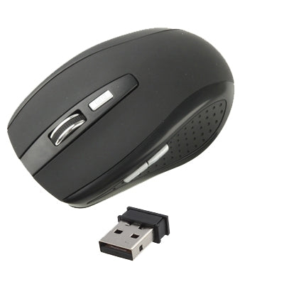 2.4 GHz 800~1600 DPI Wireless 6D Optical Mouse with USB Mini Receiver, Plug and Play, Working Distance up to 10 Meters