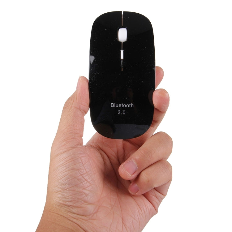 1600DPI Bluetooth 3.0 Wireless Optical Mouse, Working Distance: About 10m(Black)