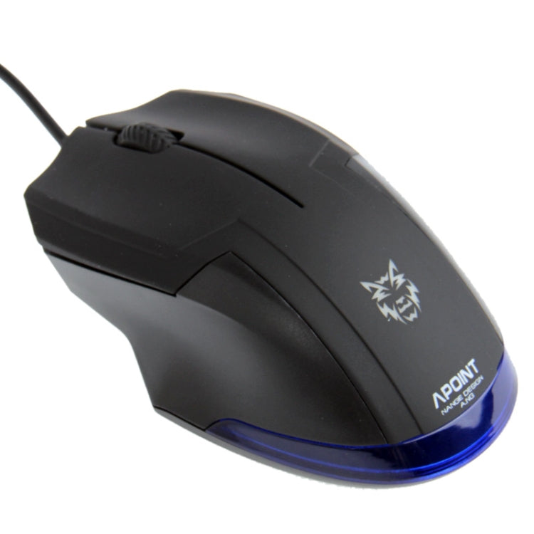 Cold Ice War Wolf 1000 / 1600 DPI USB Optical Competitive Game Mouse