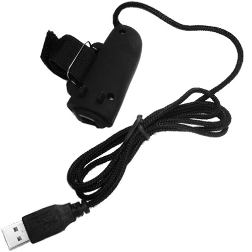 Mini 3D Optical USB Finger Mouse(Black)