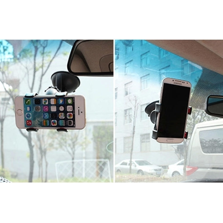 KX-C004 Multi-functional 360 Degrees Rotating Universal Car Swivel Mount Holder, For iPhone, Galaxy, Huawei, Xiaomi, Lenovo, Sony, LG, HTC and Other Smartphones, GPS, Mini Tablet PC