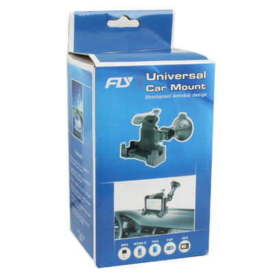 Car Universal Scalable Holder for GPS/ PSP/ PDA, Width: 10-17cm(Black)