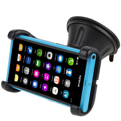 Universal Stretch Car Holder for Nokia Lumia 920 / 820 / 900 Series, Samsung / HTC / LG / Sony / Blackberry etc (Following Range: Less Than 5 inch Mobile Phone)(Black)