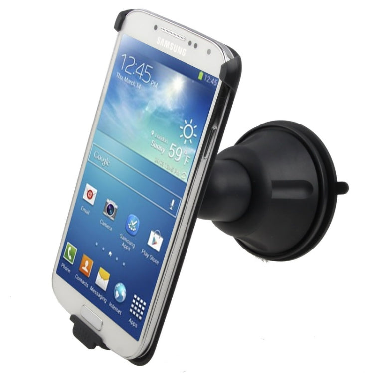 Suction Cup Car Stretch Holder for Galaxy S IV / i9500(Black)