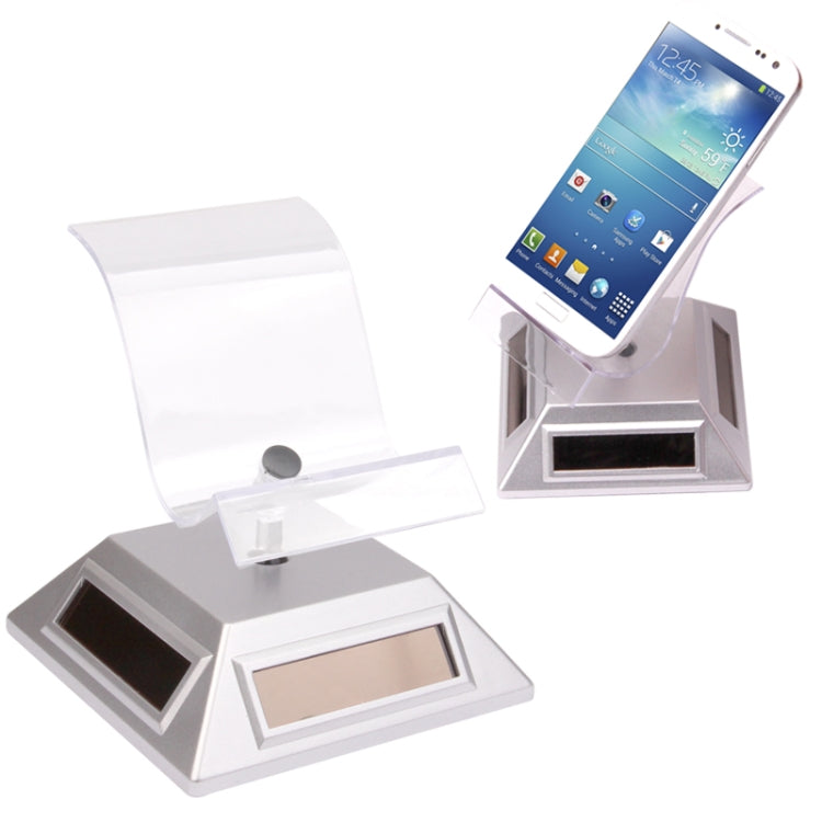 360 Degree Rotatable Solar Display Dual-use Phone Holder