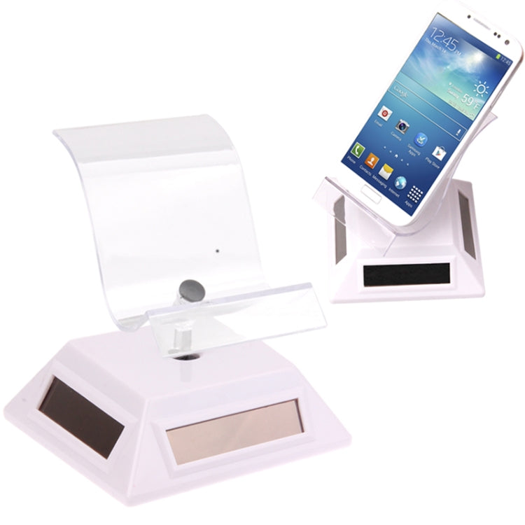 360 Degree Rotatable Solar Display Dual-use Phone Holder