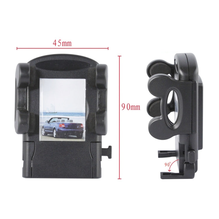 Car Universal Holder for MP3,MP4,Mobile,GPS,PDA(Black)