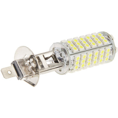 H1 White 102 LED 3528 SMD Car Signal Light Bulb, DC 12V
