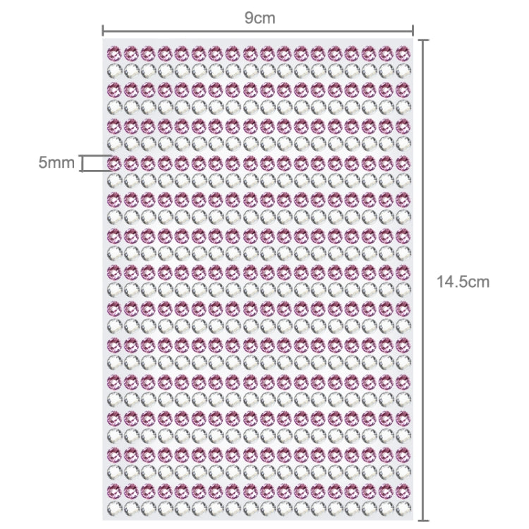 468 PCS Glitter Crystal Diamond Decoration / Shining Rhinestone Sticker for Car Sticker & Cell Phone Ornament