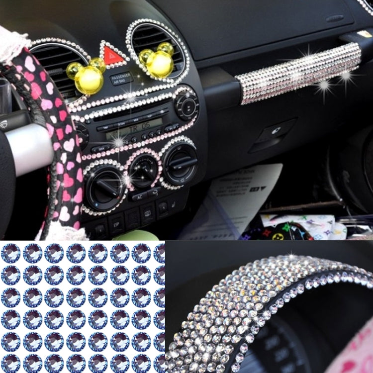 468 PCS Glitter Crystal Diamond Decoration / Shining Rhinestone Sticker for Car Sticker & Cell Phone Ornament