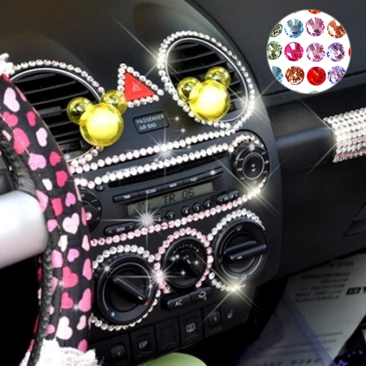468 PCS Glitter Crystal Diamond Decoration / Shining Rhinestone Sticker for Car Sticker & Cell Phone Ornament