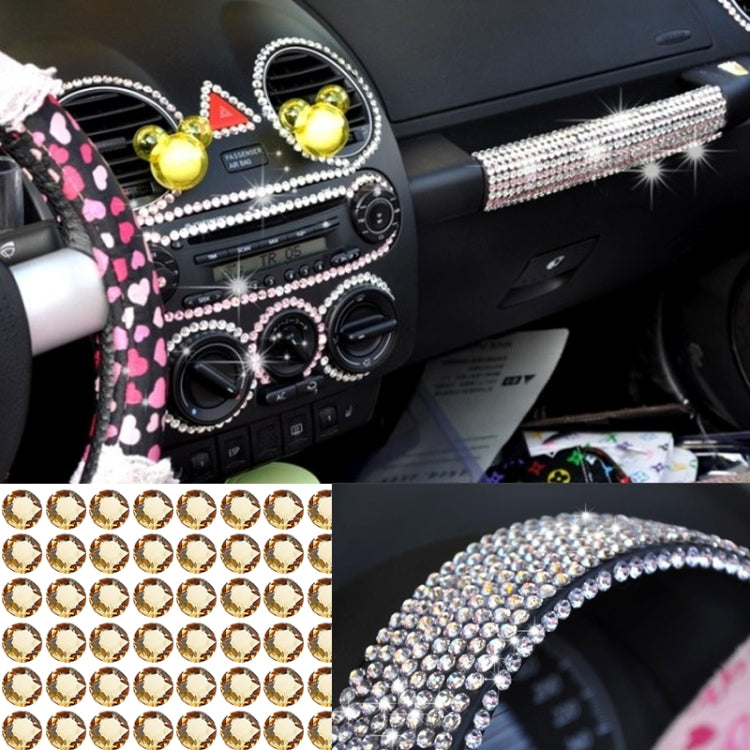 468 PCS Glitter Crystal Diamond Decoration / Shining Rhinestone Sticker for Car Sticker & Cell Phone Ornament