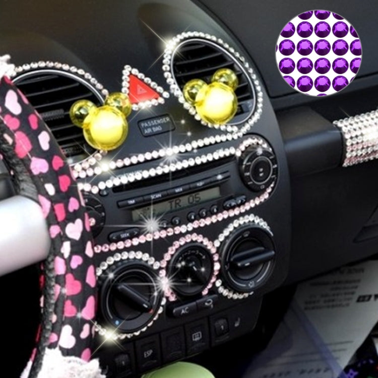 468 PCS Glitter Crystal Diamond Decoration / Shining Rhinestone Sticker for Car Sticker & Cell Phone Ornament