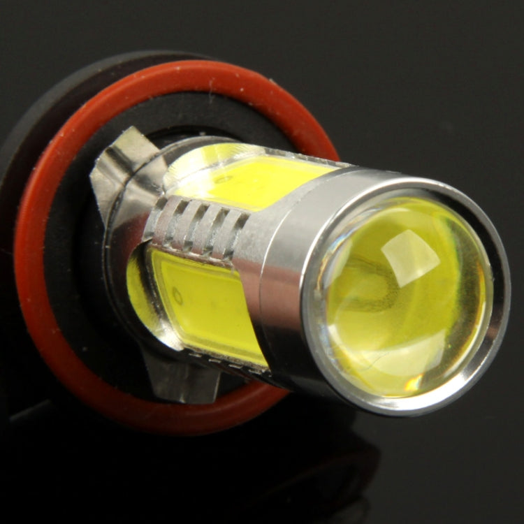 H11 7.5W White LED Fog Light for Vehicles, DC 12V-24V