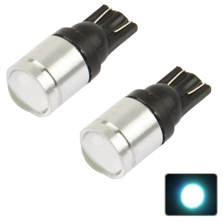 T10 1.5W Blue Car Signal Light Bulb (Pair)