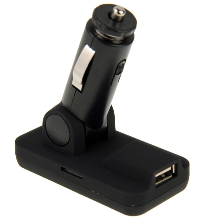 Car Bluetooth FM Transmitter with Remote Control for iPhone 6 & 6 Plus, iPhone 5 & 5C & 5S, Galaxy S6 / S5 / S IV, HTC, Support TF Card Music Play / Hands-free Answer Phone