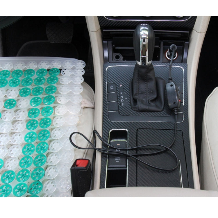 12V Car Summer Cool Ventilated Seat Cover with Fan Cooler Seat Cover