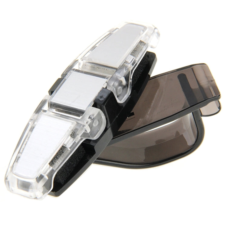 Car Vehicle Accessory Double Clip Design Sunglasses Eyeglasses Card Pen Holder Clip