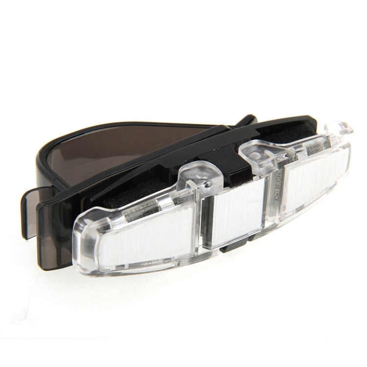 Car Vehicle Accessory Double Clip Design Sunglasses Eyeglasses Card Pen Holder Clip
