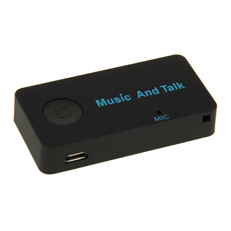 Car Bluetooth Talk and Music Mic Receiver for Mobile Phone / MP3