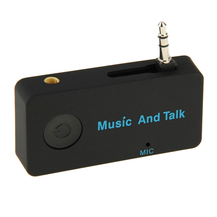 Car Bluetooth Talk and Music Mic Receiver for Mobile Phone / MP3