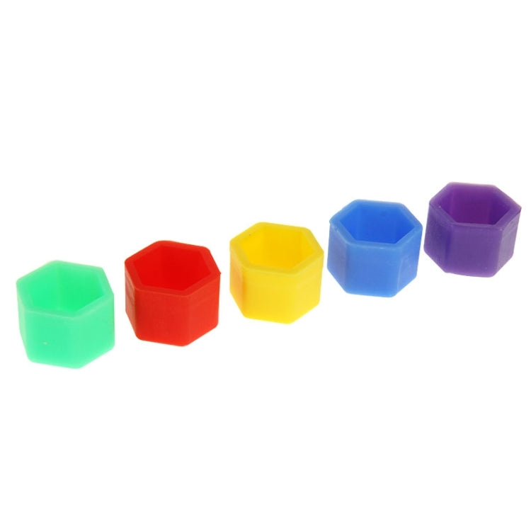 20 PCS 19mm Wheel Hub Screw Cover, Size: 2.5x2.3x1.7 cm