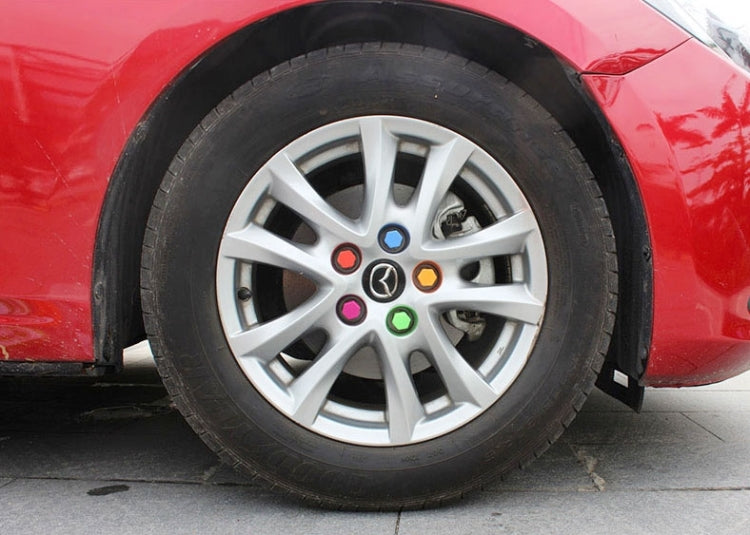 20 PCS 19mm Wheel Hub Screw Cover, Size: 2.5x2.3x1.7 cm