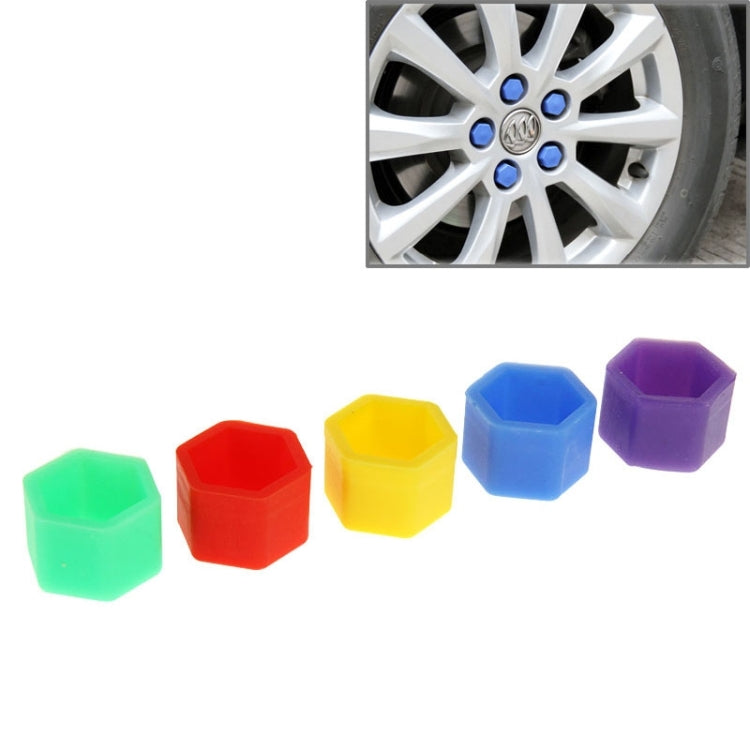 20 PCS 19mm Wheel Hub Screw Cover, Size: 2.5x2.3x1.7 cm