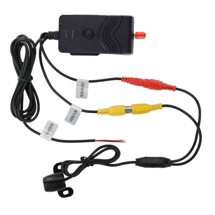 903W WiFi AV Video Transmitter with Mini Butterfly Type Rear View Camera for Car