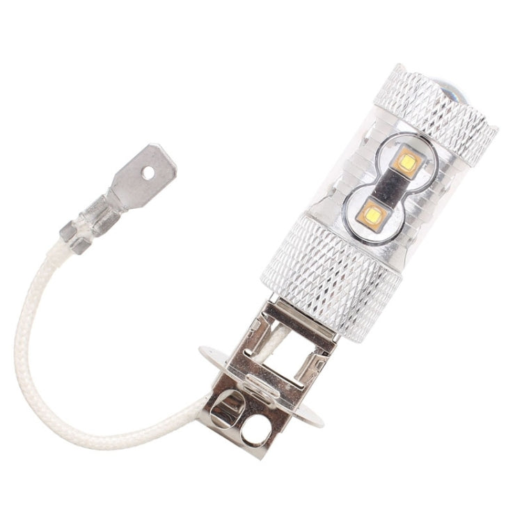 H3 50W 750LM 6500K White Light 10-3535-LEDs Car Foglight , Constant Current , DC12-24V