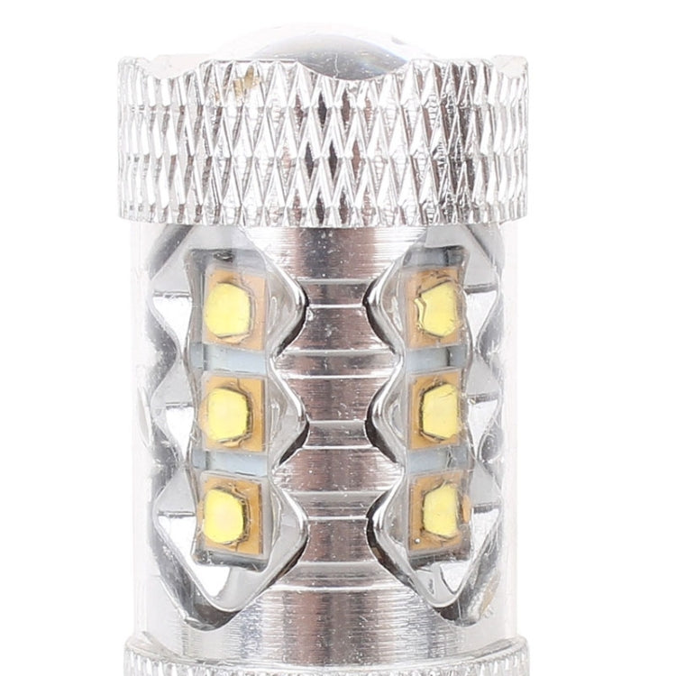 H4 80W 800LM 6500K White Light 16-3535-LEDs Car Foglight , Constant Current , DC12-24V(White Light)