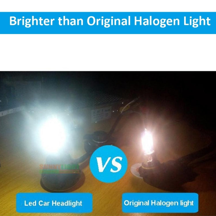 2 PCS 9005-5HL-40W 4000lm / 6000K Car LED Headlight, White Light, DC 9-36V