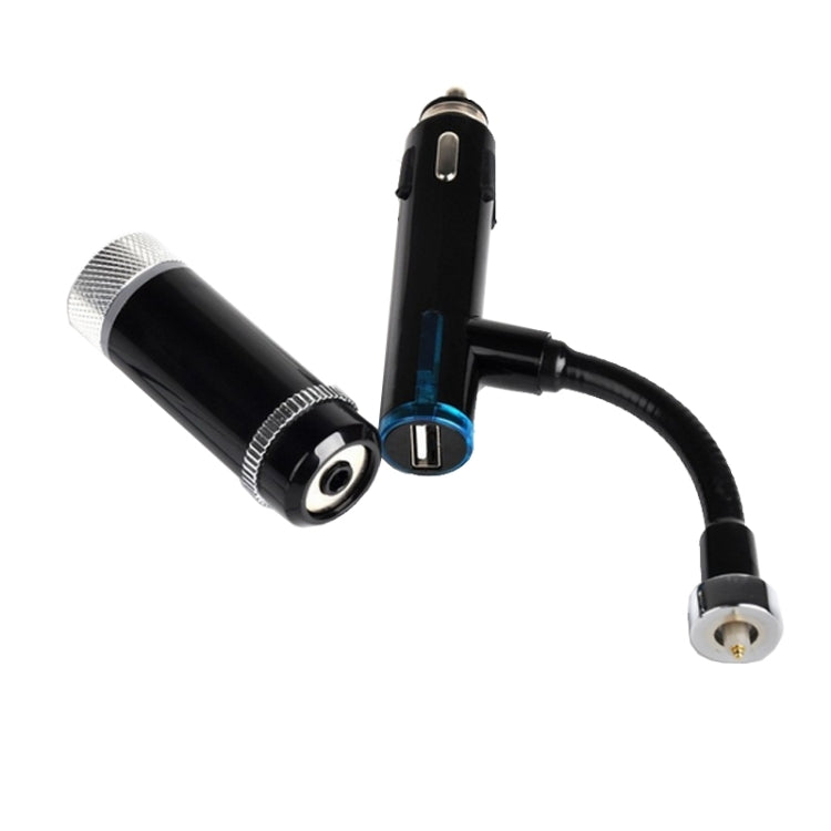 OKIT-F33 Car Bluetooth Hands-free, Support Music Play & Hands-free Answer Phone & FM & Smart Phones Charging Function