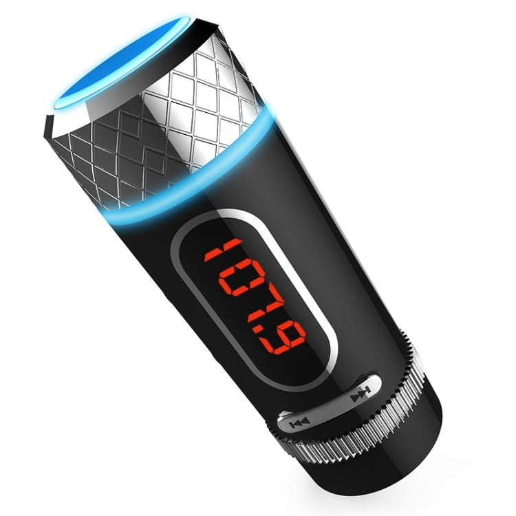 OKIT-F33 Car Bluetooth Hands-free, Support Music Play & Hands-free Answer Phone & FM & Smart Phones Charging Function