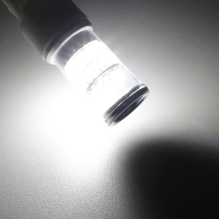 T20 Single Wire 4.8W 480LM 6500K White Light 48 SMD 3014 LED Car Rear Fog Light Lamp Bulb for Vehicles, Constant Current, DC 12-24V