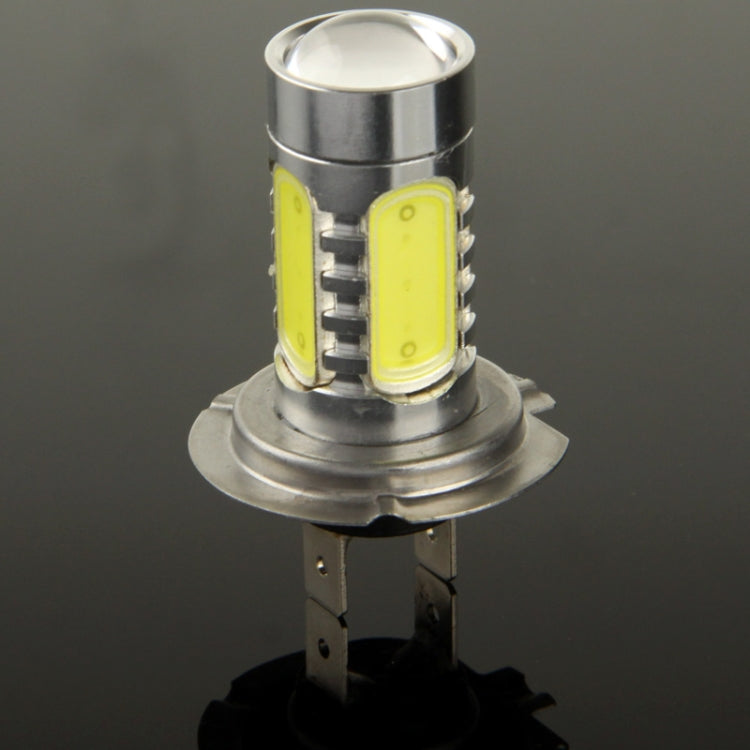 H7 11W White LED Fog Light for Vehicles, DC 12-24V