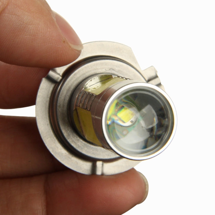 H7 11W White LED Fog Light for Vehicles, DC 12-24V