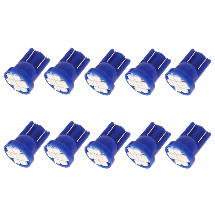 10 PCS T10 8 LED Car Signal Light Bulb