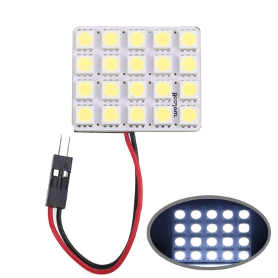 White 20 LED Car Interior Lamp