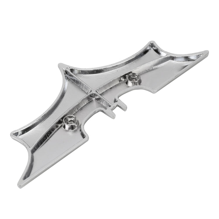 Fashionable Bat Style 3D Car Decoration Sticker(Silver)