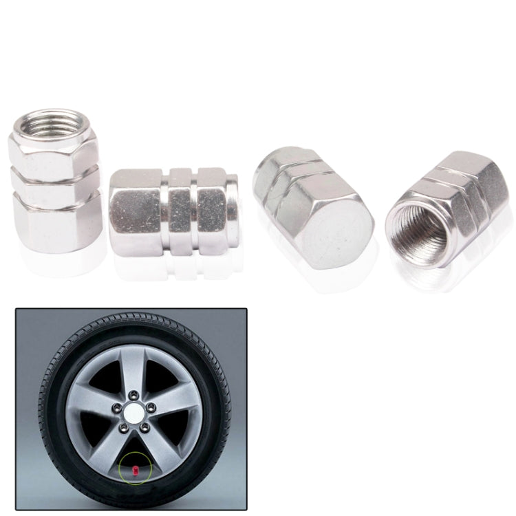 Anodized Aluminum Tire Valve Stem Caps, 4pcs in one packaging, the price is for 4pcs